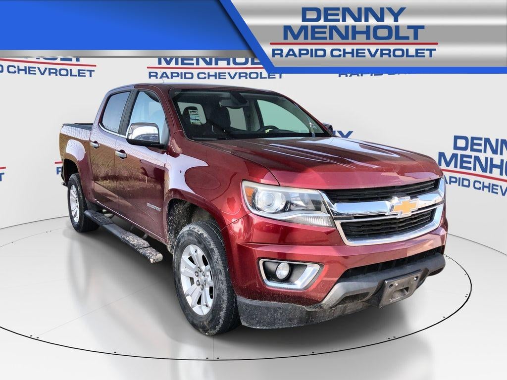 2017 Chevrolet Colorado 4WD LT in Cajun Red Tintcoat — front three-quarter view