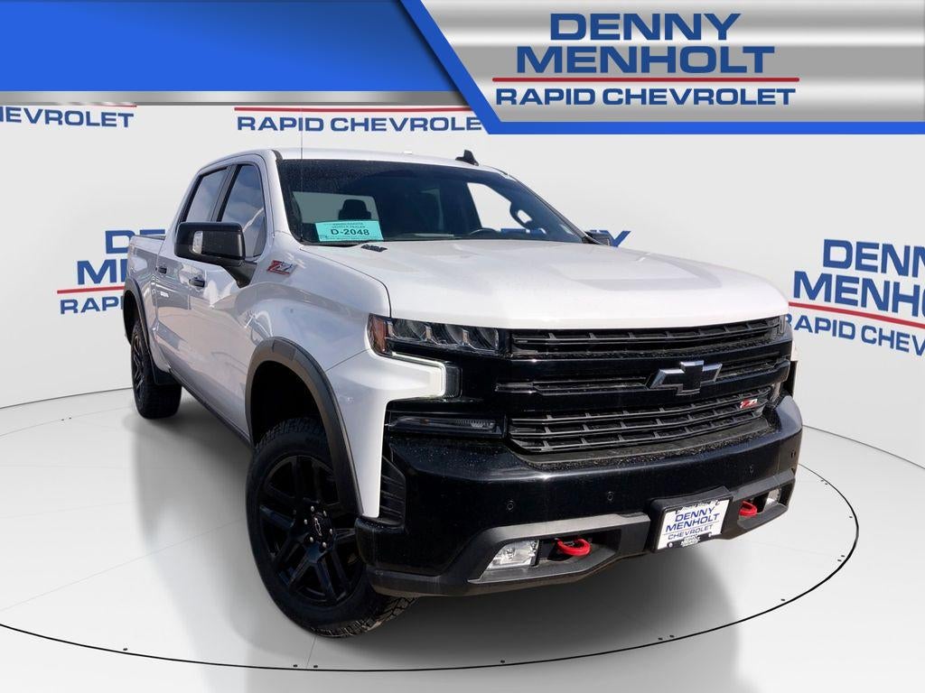 2022 Chevrolet Silverado 1500 LTD LT Trail Boss in Blue — front three-quarter view