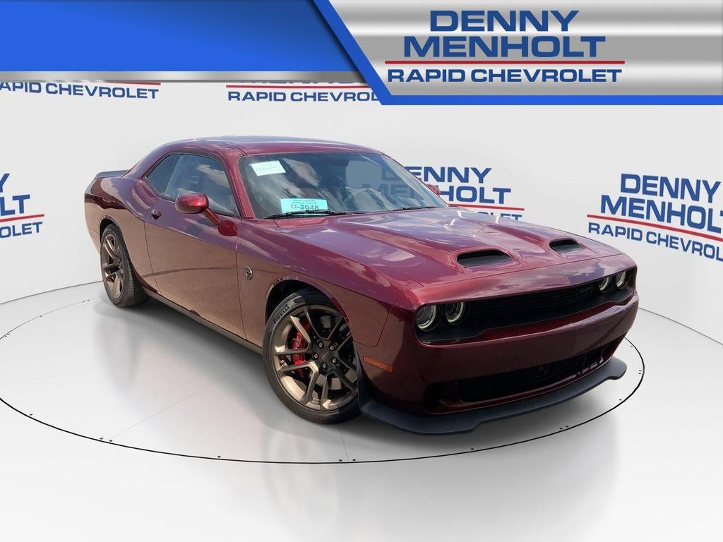 2023 Dodge Challenger SRT Hellcat Jailbreak in Red — front three-quarter view